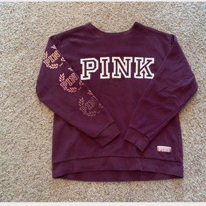 PINK Women's Sweatshirt Size S